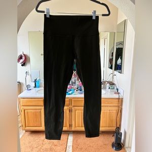 Lululemon Wunder Train High Rise 7/8 leggings. Size 8. Olive. EUC. $35
